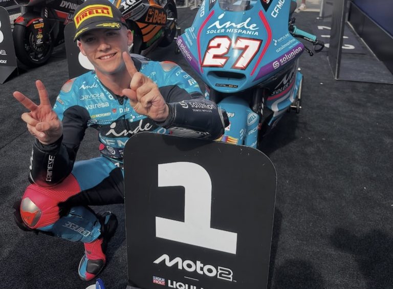 Moto2: Holgado Cracks Lap Record and Claims Pole Position At Misano
