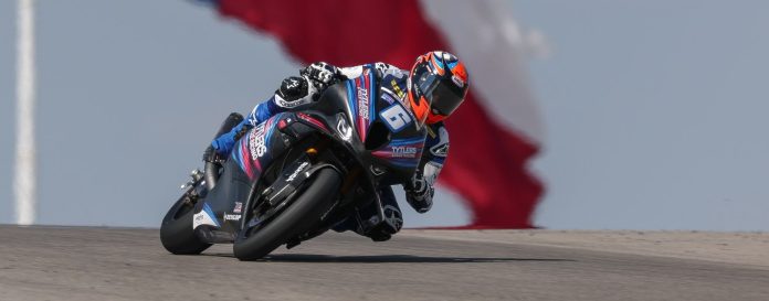 Cameron Beaubier (6) at COTA. Photo by Brian J Nelson.