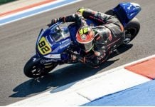 Rossi Moor (92) at Misano. Photo courtesy Cardoso Racing Team.
