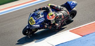 Rossi Moor (92) at Misano. Photo courtesy Cardoso Racing Team.