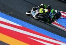 Mikey Lou Sanchez (55) at Misano. Photo by Danny Vela / Life Be Lucky Photography.