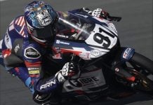 American rider Joshua Raymond Jr. at TT Assen Circuit. Photo credit Romy Vonk / courtesy American rider Joshua Raymond Jr.