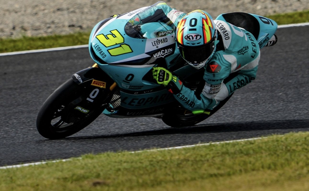 Adrian Fernandez (31) on his Leopard Racing Honda at Motegi. Photo courtesy Leopard Racing.