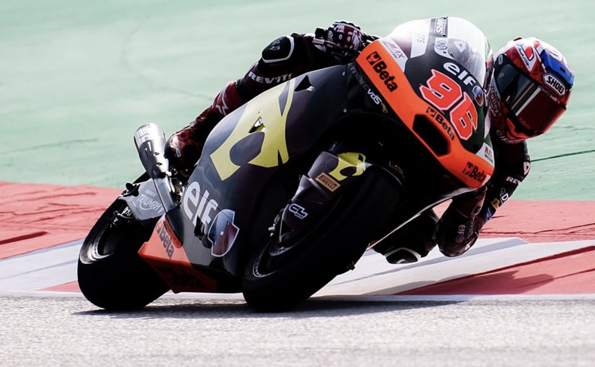 Jake Dixon (96) at Montmelo. Photo courtesy Marc VDS Racing.