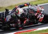 Marco Bezzecchi (72) at Motegi. Photo courtesy Aprilia.