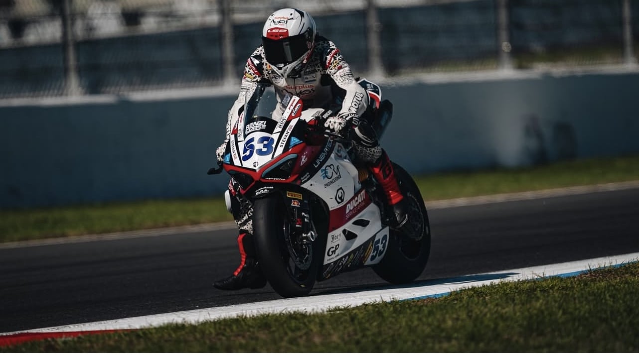 Valentin Debise (53) at Magny-Cours. Photo courtesy Renzi Corse Team.