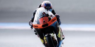 Jake Dixon (96) at Motegi. Photo courtesy Marc VDS Racing.