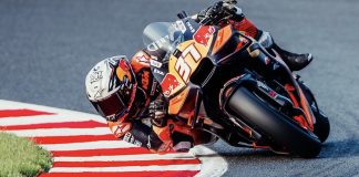 Pedro Acosta (37) at Motegi. Photo courtesy Red Bull KTM Racing.