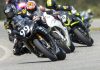 Josh Hayes on the AOD bike leads teams Real Beal Racing and Endless Motorsports early in the race before ripping open an insurmountable gap. Photo by Turn 13 Photo.