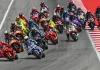 MotoGP Race start at Barcelona. Photo courtesy Dorna.