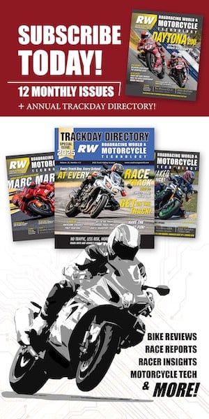 Roadracing World Subscribe Ad