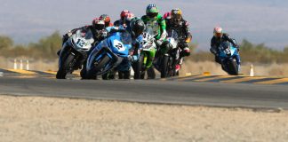 Owen Williams #2 leading Alexander Enriquez #12, Brenden Ketelesen #144, Corey Alexander #1, and Jesus Villalobos #53 in a Middleweight Shootout race. Photo Credit to CaliPhotography.
