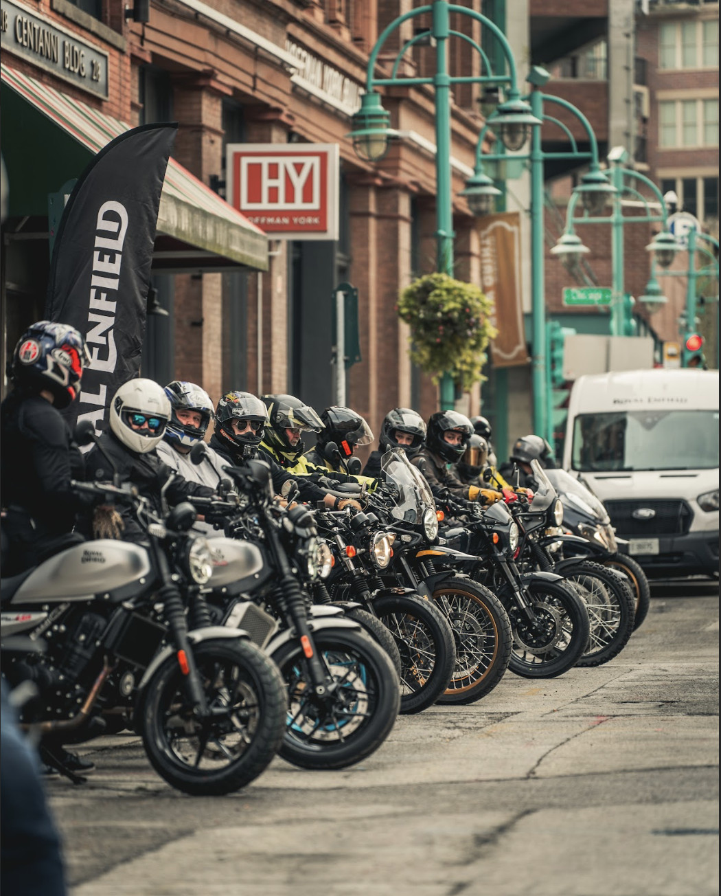 Ride together : Royal Enfield's one ride 2025 unites riders from Chennai to California for a common cause. Photo courtesy Royal Enfield.