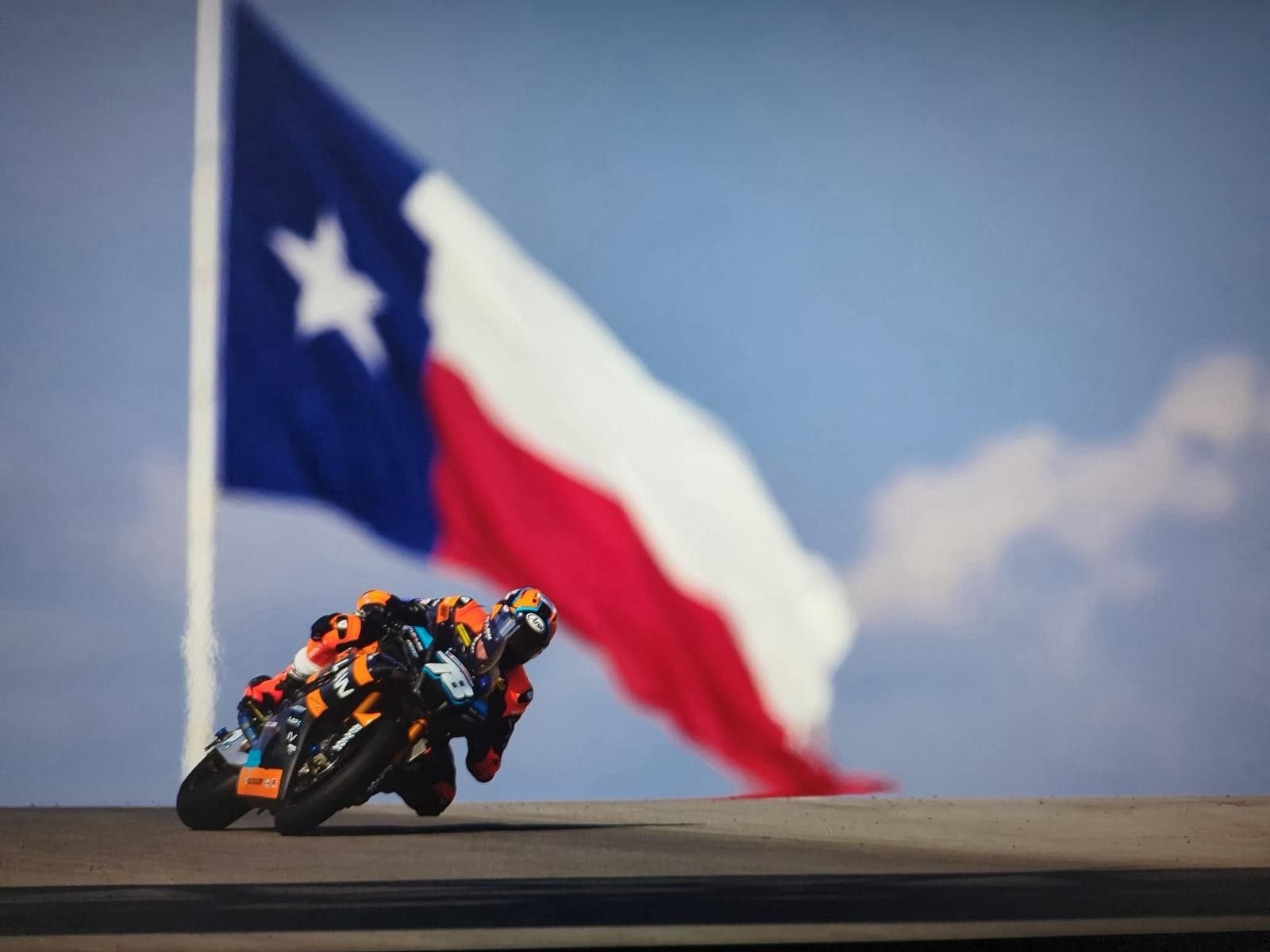 Ben Smith (78) at COTA. Photo courtesy Flo4Law Racing.