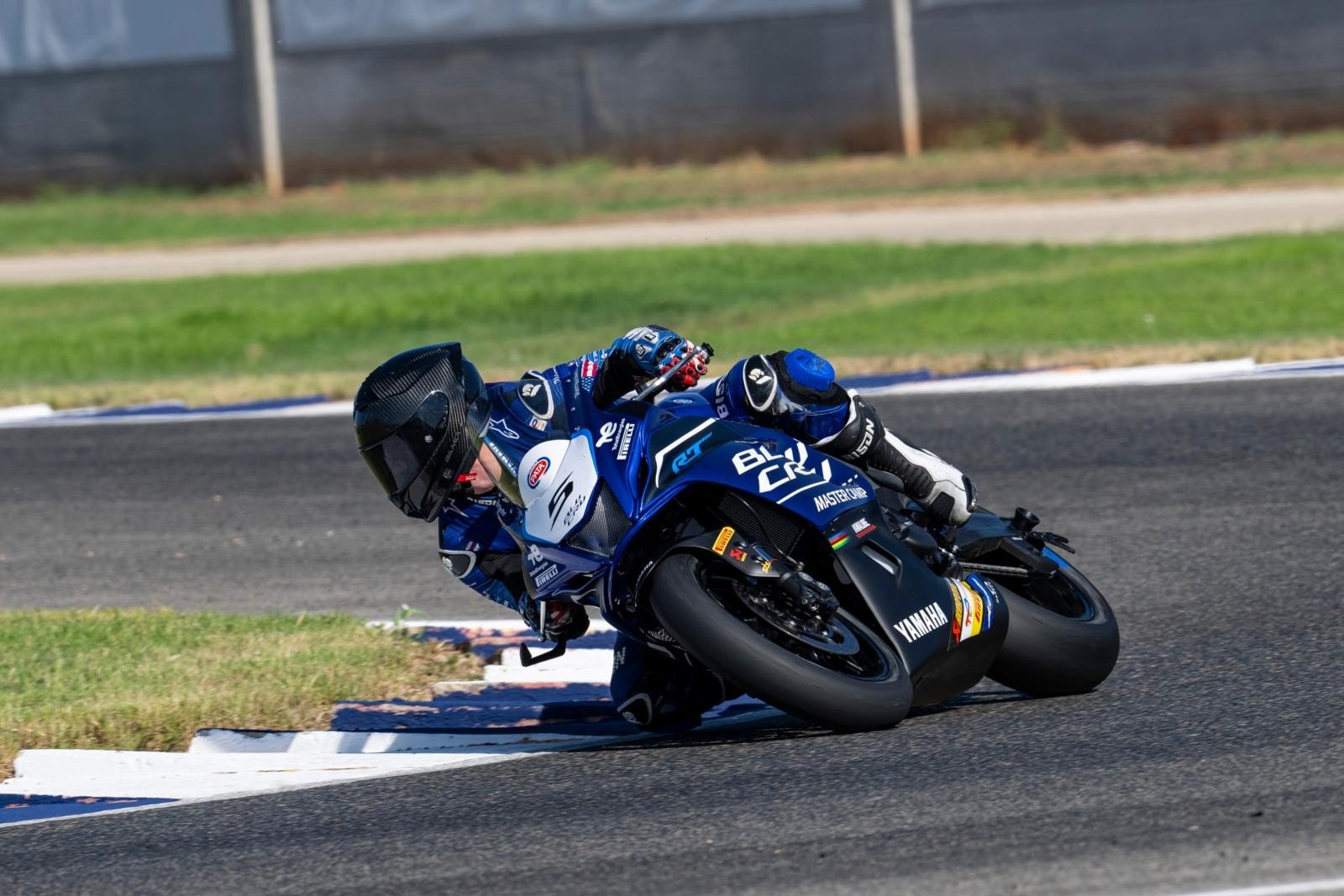 Chris Clark at the Aspar Circuit in Spain. Photo courtesy Chris Clark Racing.