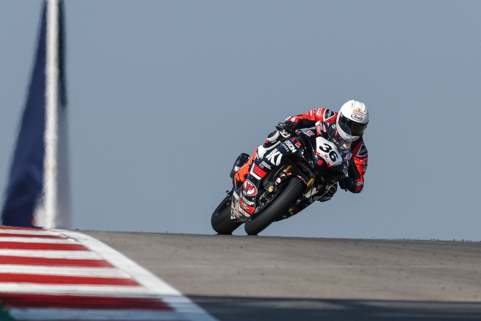 Martin Cardenas (36) came out of retirement to race with the team he won 25 races and two championships with earlier in his career. Photo courtesy Suzuki Motor USA.