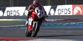 Scott Redding (4) at TT Circuit Assen. Photo courtesy BSB.