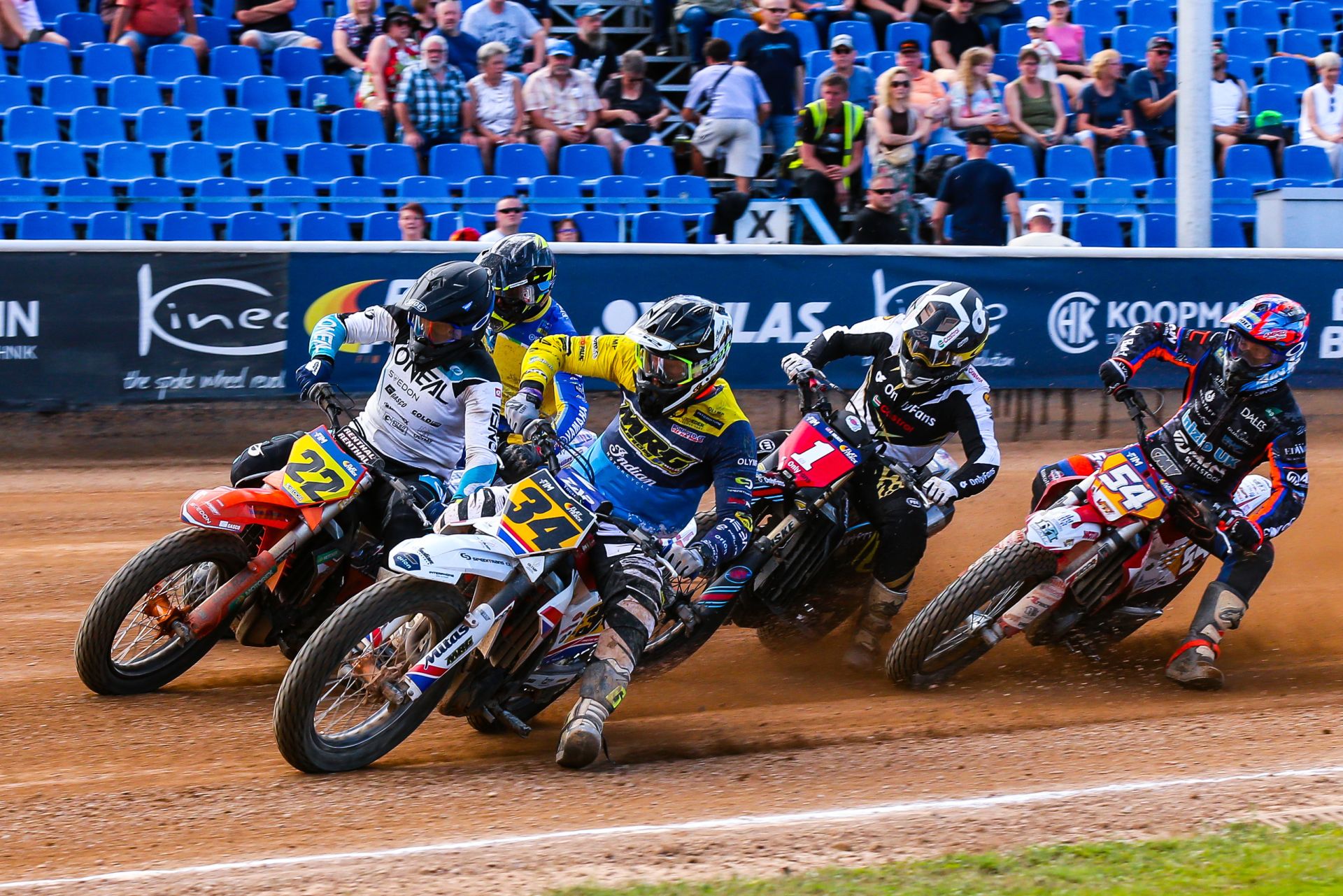 2025 FIM Flat Track World Championship in Pardubice. Photo credit Jesper Veldhuizen