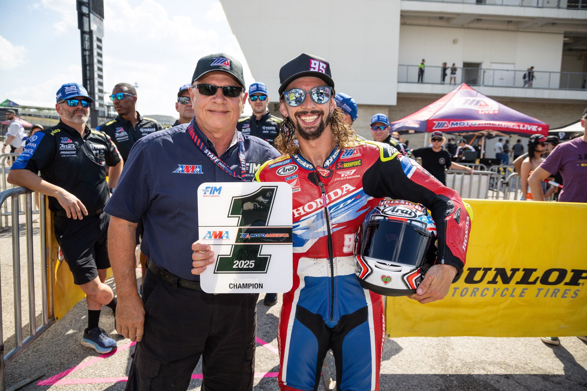 JD Beach wanted the Stock 1000 Championship more than he wanted to win the Superbike Cup Championship…but he’ll happily take the $25,000 check. Photo by Brian J. Nelson.