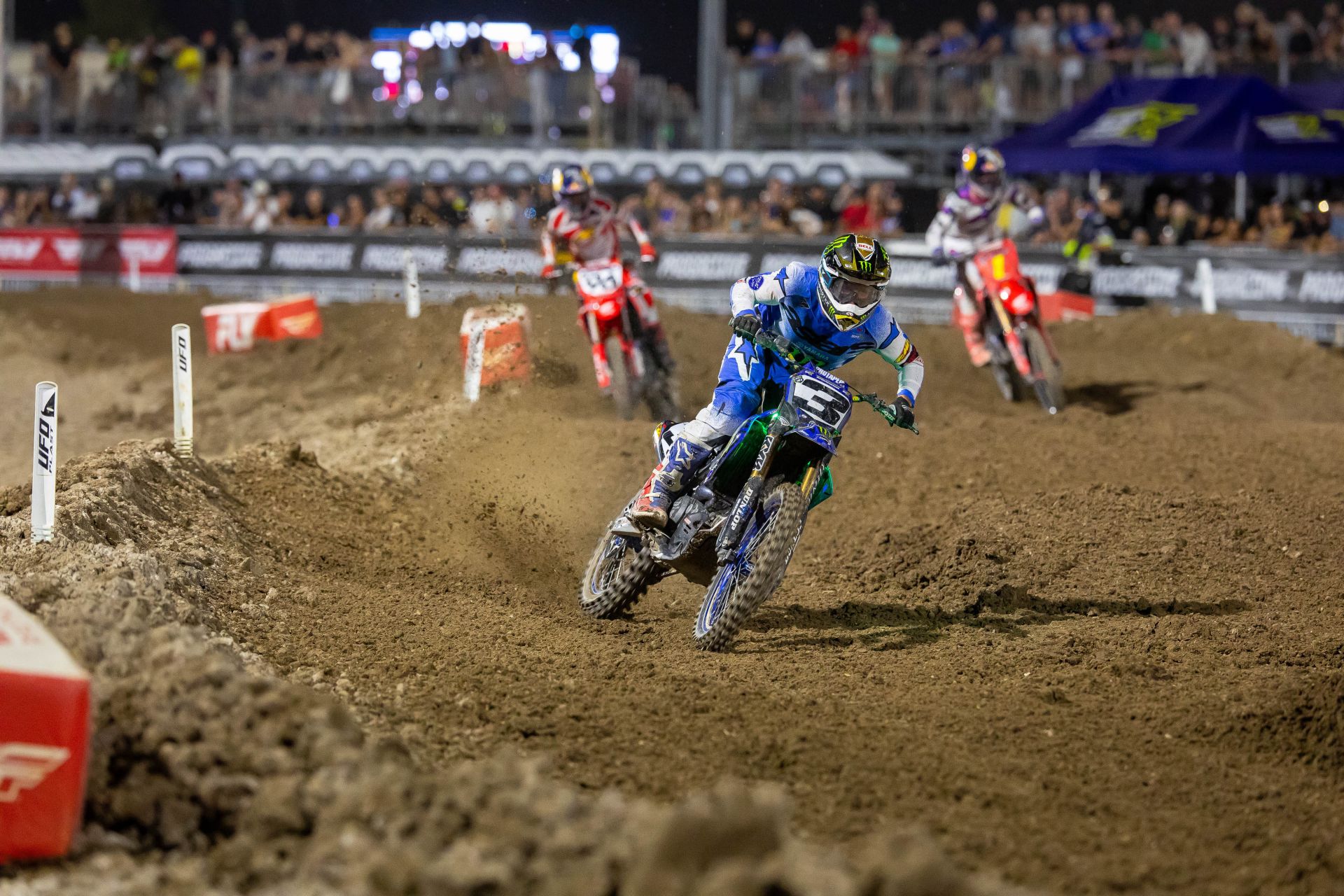 Eli Tomac – Third place – 450SMX. Photo credit Feld Motor Sports