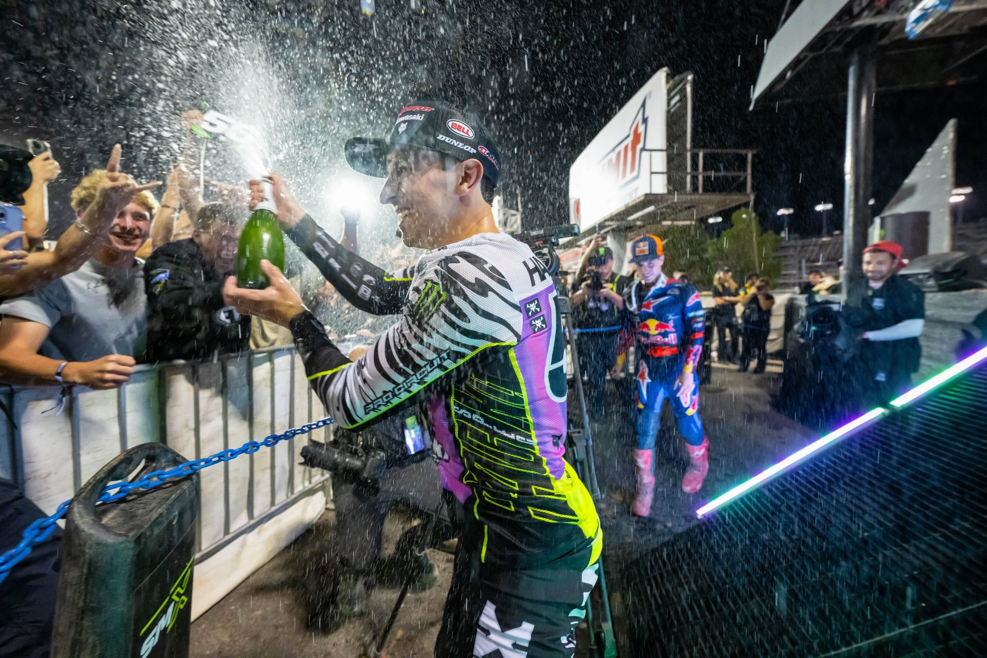 Seth Hammaker – Second place – 250SMX. Photo credit Feld Motor Sports