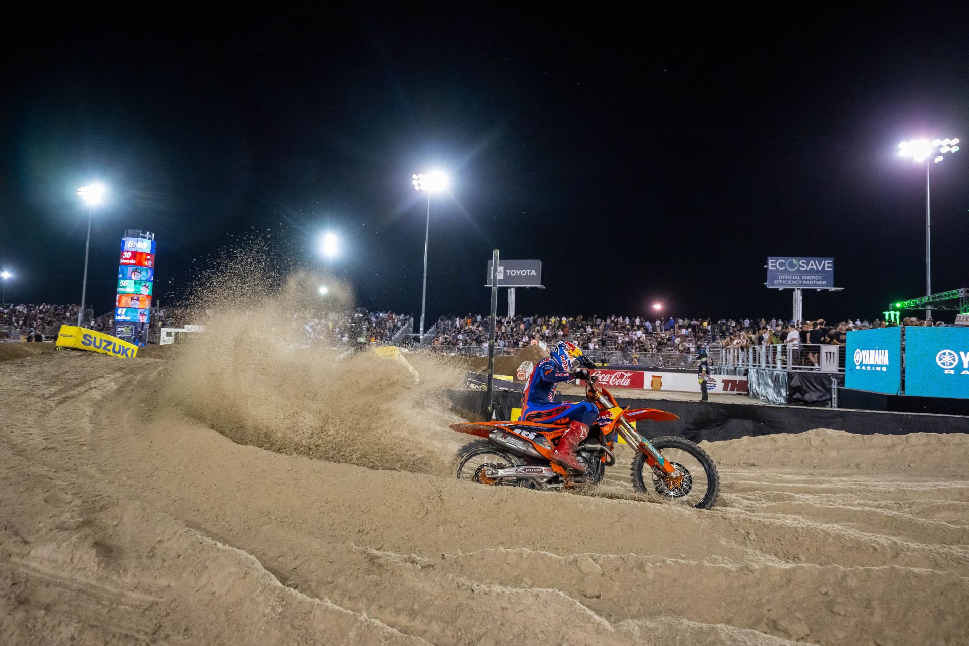 Tom Vialle – Third place – 250SMX. Photo credit Feld Motor Sports