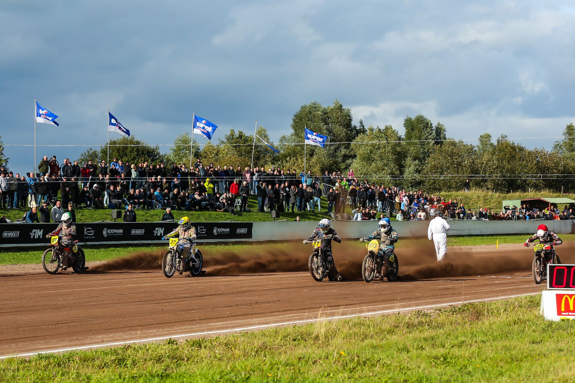 2025 FIM Long Track World Championship, Roden. Photo credit Jesper Veldhuizen