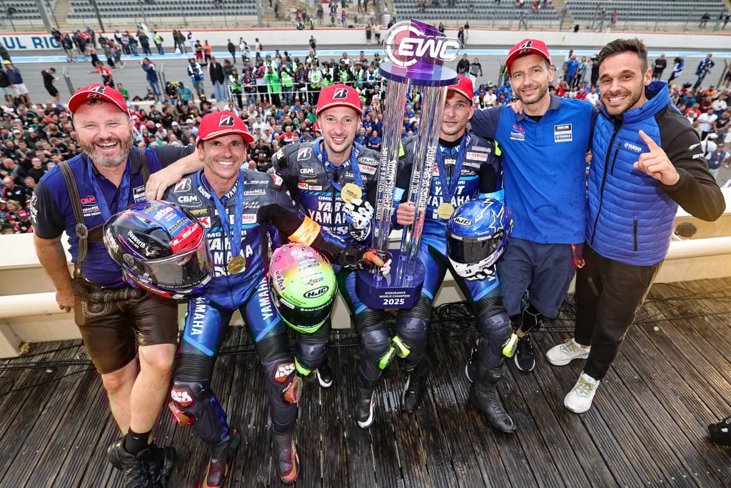 Yamalube YART Yamaha EWC Official Team. Photo courtesy EWC.