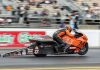 Richard Gadson powered his RevZilla/Motul/Vance & Hines Suzuki Gen 3 Hayabusa to victory at the NHRA Carolina Nationals. Photo courtesy Suzuki Motor USA
