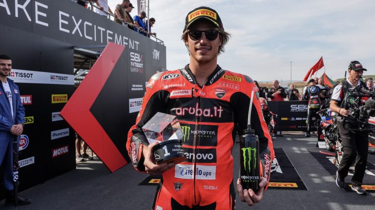 WorldSBK:  Bulega Breaks Lap Record, Takes Pole Position In Spain