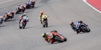 WSBK Race 2 at MotorLand Aragon. Photo courtesy Dorna.