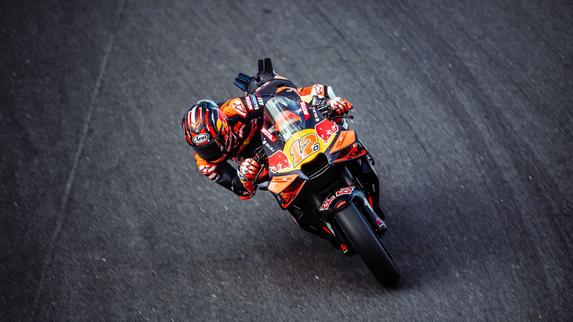 Maverick Viñales (12) at Motegi. Photo courtesy Red Bull KTM Tech3.