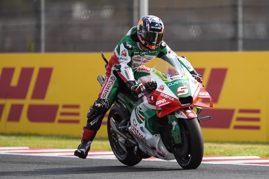 Johann Zarco (5) at Motegi. Photo courtesy Honda LCR.