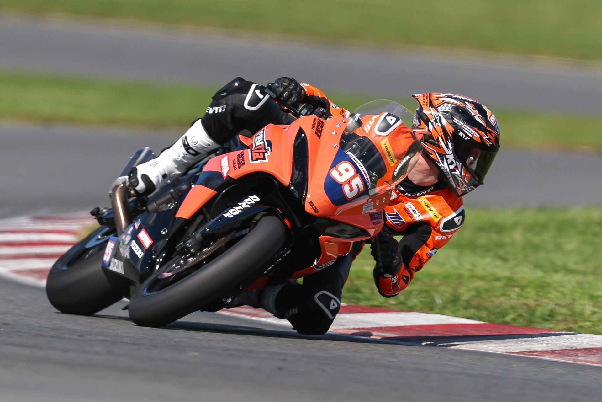 Mathew Chapin bookended his Twins Cup season with another victory on Saturday, securing second place in the championship. Photo courtesy Suzuki Motor USA.