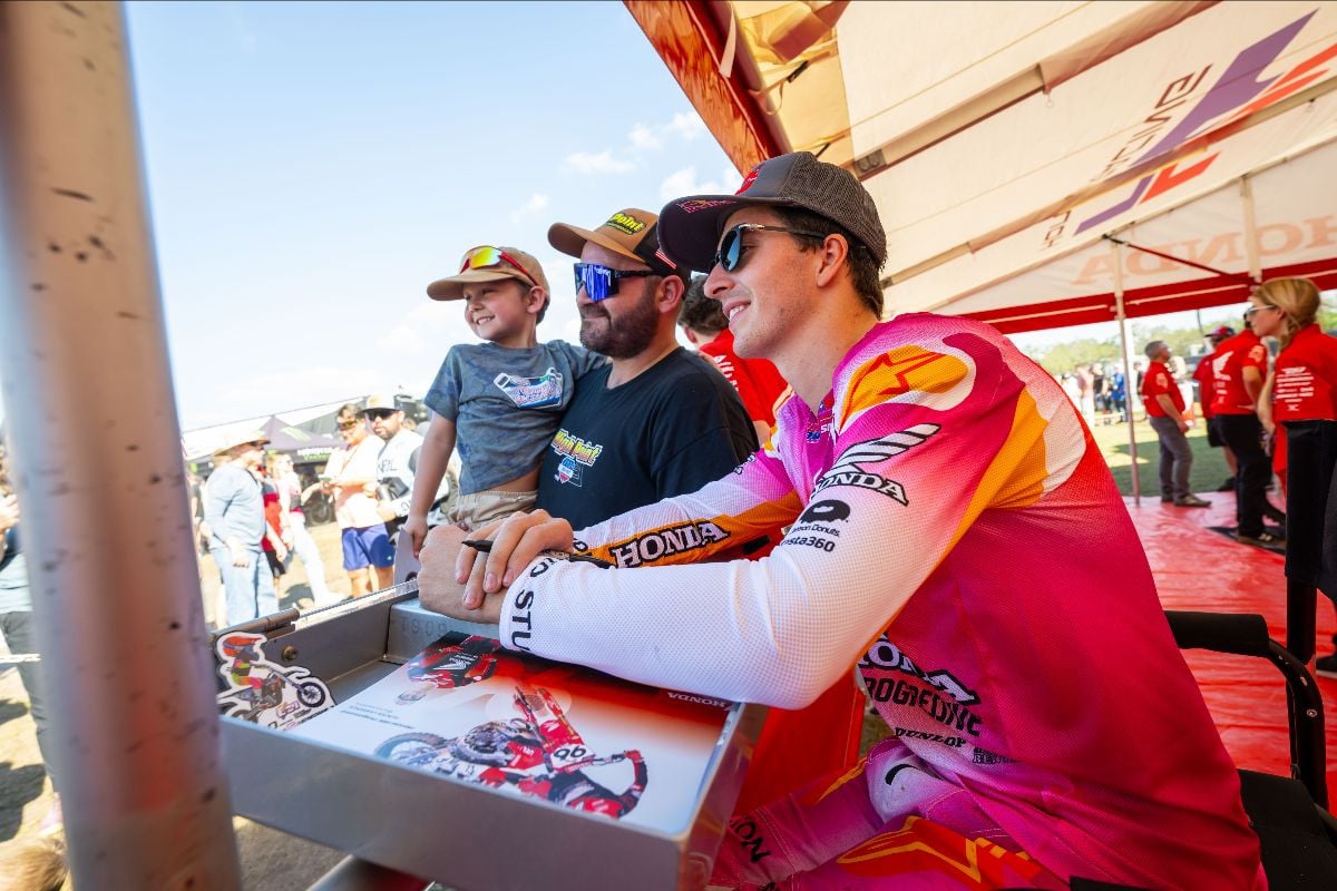 FanFest provides unparalleled access to athletes on race day for autographs, photos, and meet & greet opportunities. Photo courtesy Feld Motor Sports