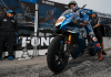 Bobby Fong aboard his Attack Performance Progressive Yamaha YZF-R1. Photo courtesy Yamaha Motor Corporation, U.S.A