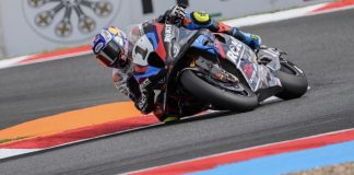 Toprak Razgatlioglu (1) at Magny-Cours during FP1. Photo courtesy Dorna.