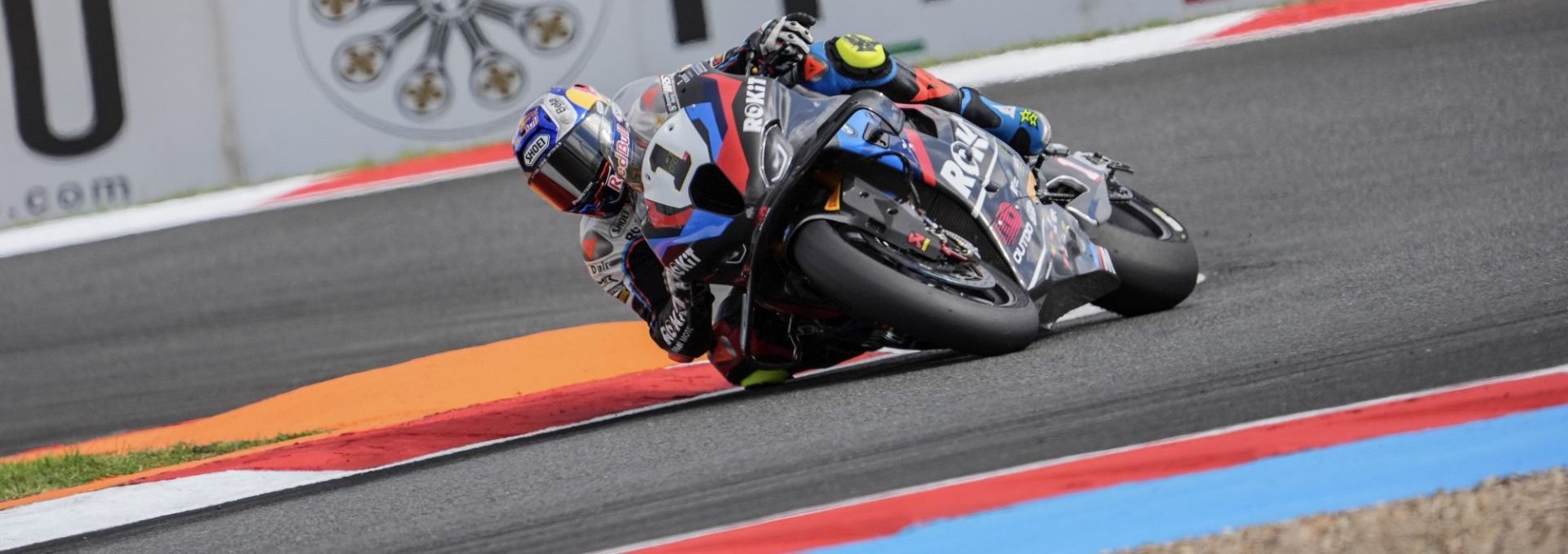 Toprak Razgatlioglu (1) at Magny-Cours during FP1. Photo courtesy Dorna.