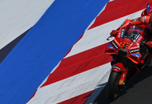 Marc Marquez (93) at Misano. photo courtesy Dorna.