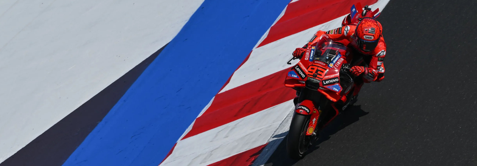Marc Marquez (93) at Misano. photo courtesy Dorna.