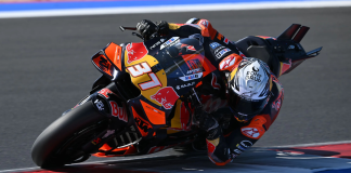 Acosta fastest as Yamaha steal the headlines at Misano. Photo courtesy Dorna.