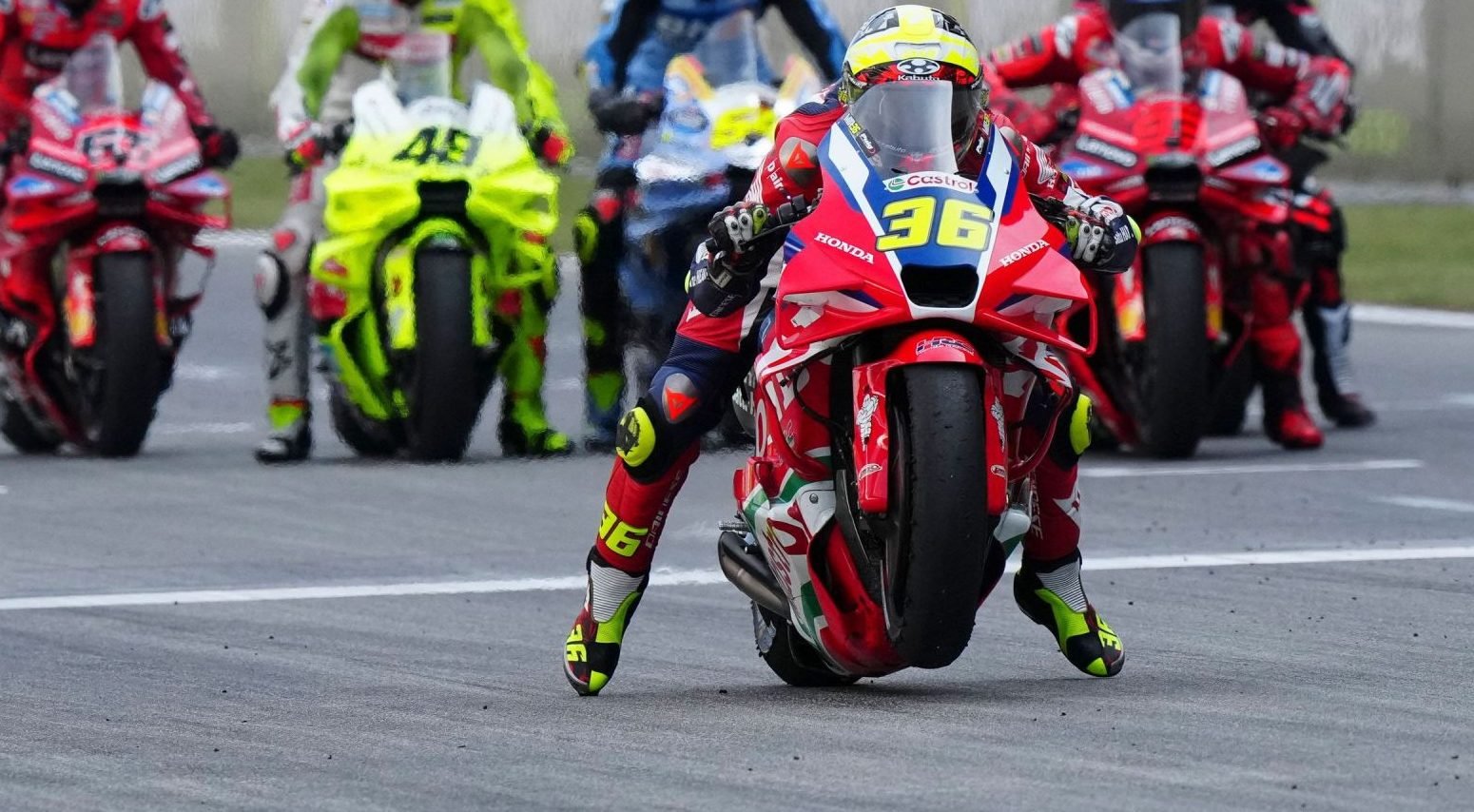 Joan Mir (36) at Barcelona. Photo courtesy Dorna.