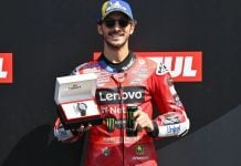 Francesco Bagnaia earned pole position at Motegi. Photo courtesy Dorna.