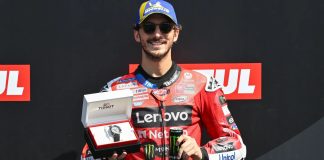 Francesco Bagnaia earned pole position at Motegi. Photo courtesy Dorna.