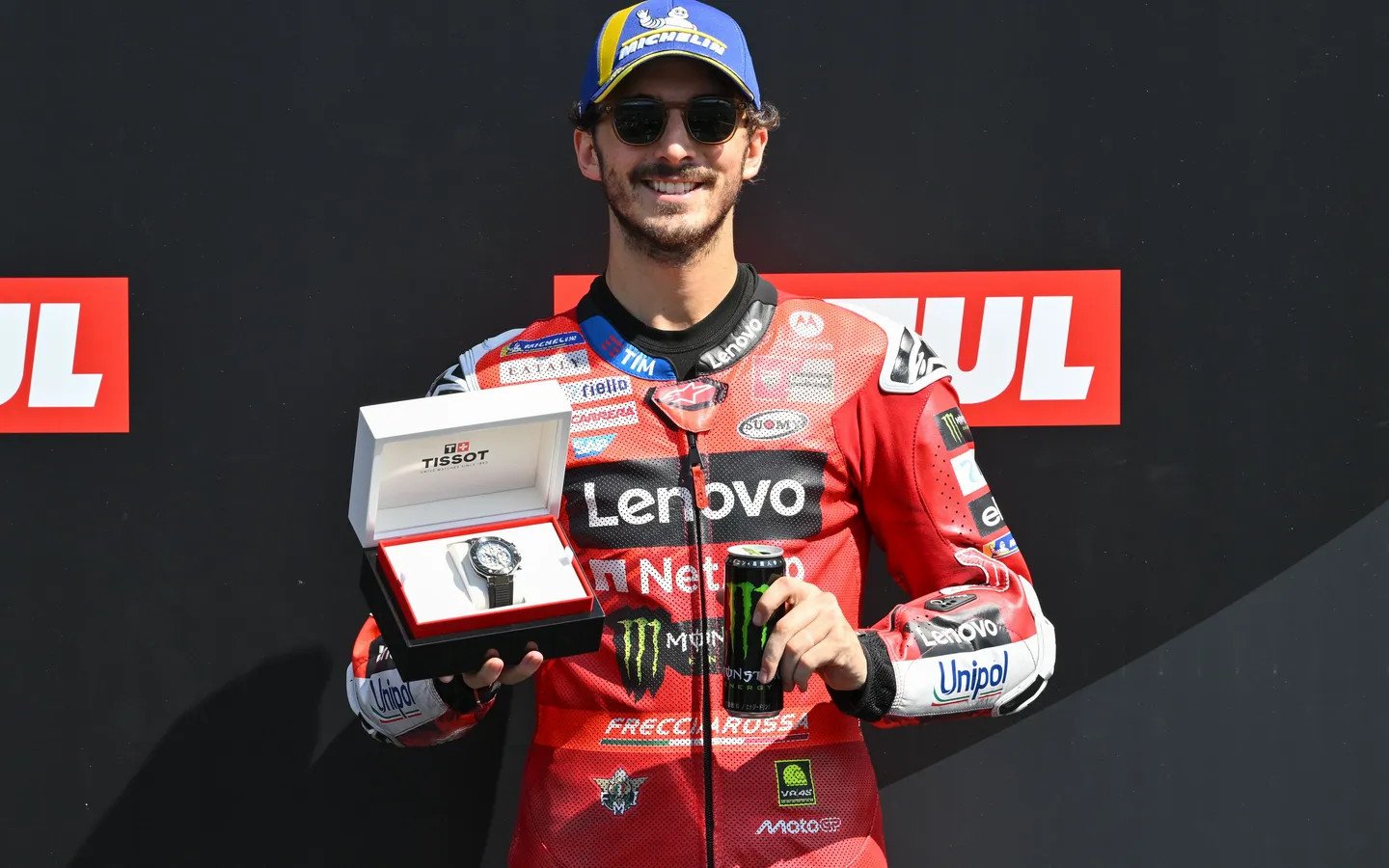 Francesco Bagnaia earned pole position at Motegi. Photo courtesy Dorna.
