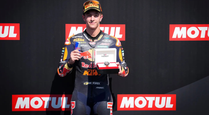 Jose Antonio Rueda earned pole position at Motegi. Photo courtesy Dorna.