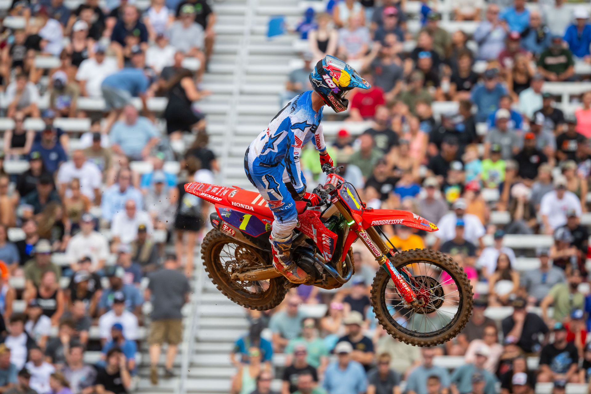 First place 450SMX Class  - Jett Lawrence. 