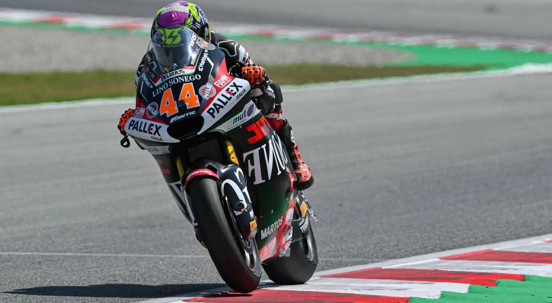 Aron Canet (44) at Montmelo. Photo courtesy Dorna.