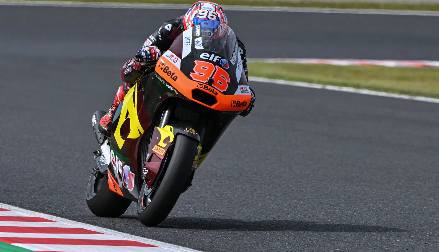 Jake Dixon (96) at Motegi. Photo courtesy Dorna.