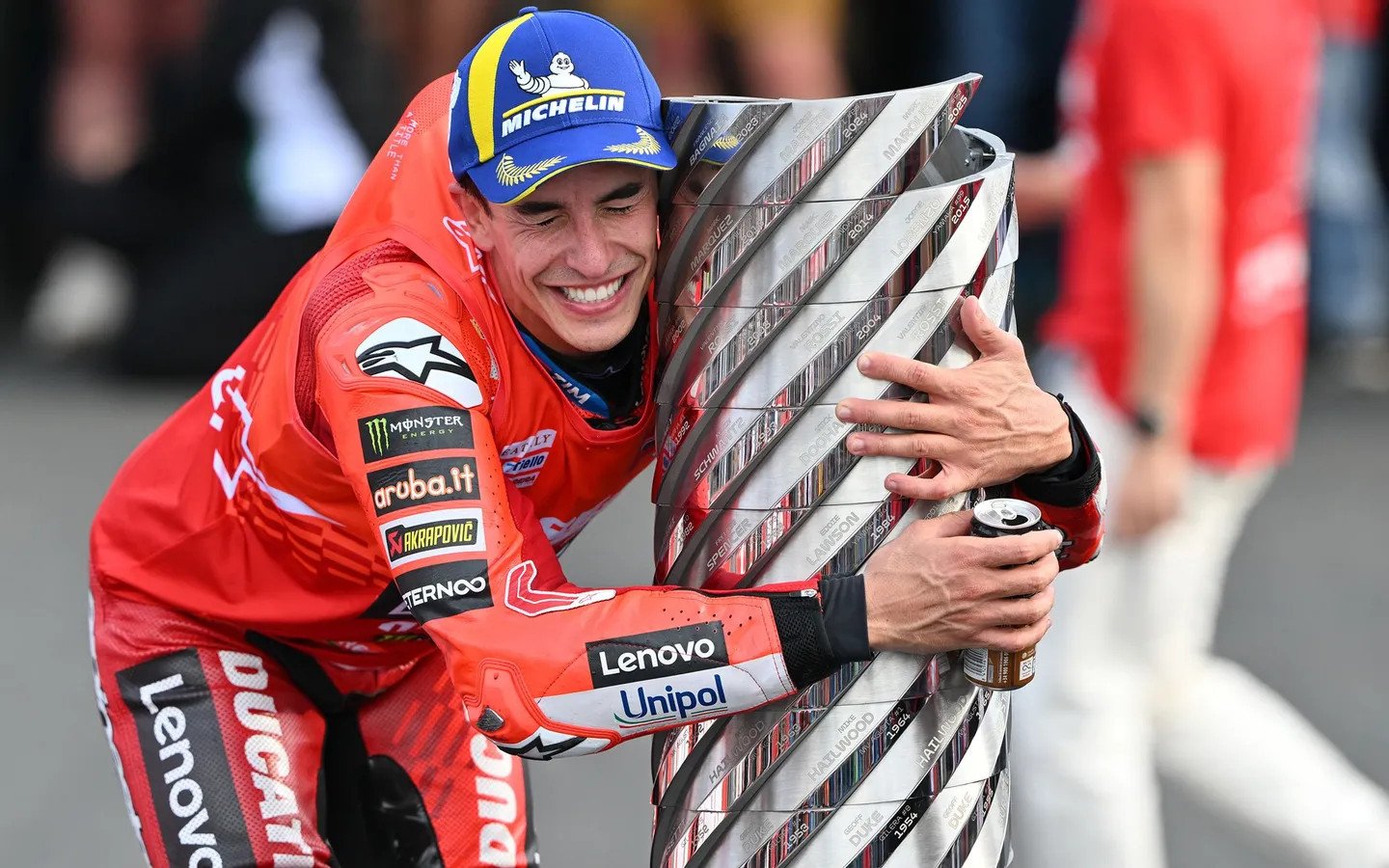 Marc Marquez is the new 2025 MotoGP World Champion. Photo courtesy Dorna. 